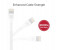 Promate Powerbeam-i Lightning to USB-A Charging Cable - 1.2 Metre, White 6 in UAE
