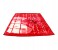 Para John PL5304 Parry Life Blanket - Red & White 1 in UAE
