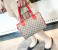 AKM AKM010 3PCS Designer Womens Shoulder & Handbag - Red 3 in UAE