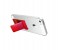 Promate GripMate Universal Secure Finger Grip and Kick Stand for Smartphones - Maroon 2 in UAE