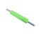 Royalford RF8325 Slicon Cover Rolling Pin with Stainless Steel Handle - Green & Silver 1 in UAE