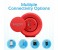 Promate Silox Wireless Hi-Fi Stereo Speaker with Handsfree Function for Outdoor & Indoor - Red 9 in UAE