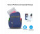 Promate Metro-BP 13-inch Travel Laptop Backpack with USB Charging Port - Blue 4 in UAE