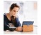 Promate Rouge-Air2 Leather Book-Style Folio Case For iPad Air 2 - Blue 3 in OMAN
