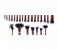 Rio BRST 24 Pieces Cosmetic Brush Set - Sensual 2 in UAE