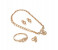 The Mercella 18K Gold Plated Italian Design Necklace Set 61154055 5 in UAE