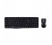 Rapoo X1800 Combo Wireless Optical Mouse & Keyboard - Arabic, Black 1 in UAE