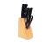 Delcasa DC1055 Caliber Cutlery Set with Wooden Stand - 7 Pieces (BLOCKED) 1 in UAE