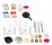 Smoby 311100 Cook Master Kitchen Play Set - Red 4 in OMAN
