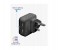 Promate SmartPlug-LT 4.4A Fast Wall Charger with Dual USB Port, Black 6 in OMAN
