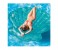 Intex ZX-57255 191 x 191 x 25CM Inflatable Seashell Island Pool Tube - Blue 2 in UAE