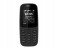 Nokia 105 Single Sim Mobile Phone - Black 1 in UAE