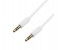 Promate LinkMate-A1 Premium 3.5mm FlexShield PVC Coated AUX Audio Cable - White 2 in UAE
