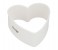 Prestige PR8052 5 Pieces Plastic Heart Shape Pastry Cutter Set, White 2 in OMAN
