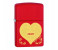Zippo 233-040889 MP 400078 Regular Heart Lighter Red 1 in UAE