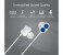 Promate Ivory Super Bass Dual Driver In-Ear Stereo Earphones, Blue 3 in OMAN