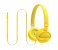 Promate Sonic Kid Friendly On Ear Stereo Wired Headset, Yellow 1 in UAE