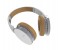 Promate Waves Dynamic Over-Ear Wireless Stereo Headset with Built-In Music Controls, White 1 in OMAN