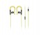 Promate Glitzy Premium In Ear Noise Isolating Earhook Over-Ear Headphones, Yellow 1 in OMAN