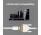 Promate LinkMate-H4 Premium High Speed Type A HDMI to DVI Adapter Cable - White 5 in UAE