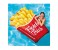 Intex ZX-58775 French Fries Mat Inflatable Floating Mattress 2 in OMAN
