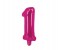 Party Time 1-PI-804086 Number 1 16 Inch Foil Balloon - Pink 1 in OMAN