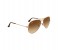 Ray-Ban RB3025 001/51 Aviator Gold Frame & Brown Gradient Mirrored Sunglasses for Unisex 2 in UAE