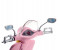 Barbie FRP56 Vehicle Scooter Assorted 2 in UAE