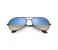 Ray-Ban 0RB3362 002/40 Aviator Black Frame & Blue Gradient Flash Mirrored Sunglasses for Unisex 1 in UAE