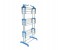 Stainless Steel Three Layer Cloths Rack with 30kg Load Capacity 31403 Blue 1 in UAE