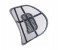 Car Seat Back Massage Lumbar Support Cushion Pad, Black 2 in UAE