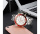 Curren 8309 Luxury Analog Quartz Watch For Men Silver 7 in UAE