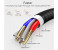 Zooni 3 In 1 Fast Charging 2A Max Metal Magnetic Charging Cable for Micro USB, Type C Android and Lightning iOS Devices ZFC31 Multicolor 6 in UAE