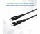 Promate UniLink-LTC2 USB Type-C OTG Cable with Lightning Connector - Black 2 in OMAN