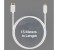 Promate LinkMate-H2 High Speed Premium 24K Gold Plated HDMI to Mini-HDMI Cable - White 6 in UAE