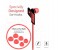 Promate Swank Ergonomic Comfort Fit Stereo Headset with Noise Isolation, Pink 3 in UAE