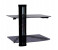 Gulf Star GS-002-D Double Dvd Wall Stand Glass Shelf 1 in UAE
