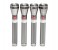 Clikon CK7774 4 In 1 Rechargeable LED Flash Light - Grey 1 in UAE