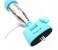  Lovezap Portable Foldable Wired Selfie Stick for Android and iPhone Devices LPS-1B Assorted 4 in UAE