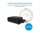 Promate PowerHub-QC.EU 30W Quick Charging Universal USB C Wall Charger, Black 3 in OMAN