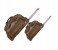 Okko GH-190 2 in 1 Multifunction Rolling Duffel Bag Brown 2 in UAE