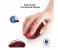 Promate Clix-5 2.4GHz Wireless Optical Mouse with Precision Scrolling, Red 4 in UAE