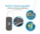 Promate Atom Multipoint Pairing Wireless Bluetooth Headset, Grey 5 in UAE