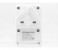 Turbo 4 USB Port Adaptive Charging UK Power Adapter With LED Light, White 8 in UAE