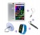 C idea CM433 7 Inch Dual Sim 1GB RAM 8GB Internal Memory Android 4G LTE Tablet With Combo of Airpod, Touch Pen, Finger Holder and LED Watch Silver 1 in OMAN