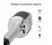 Promate Vocalmic-4 Portable Bluetooth Rechargeable Karaoke Mic with Phone Holder - Silver 2 in UAE
