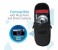 Promate Xpose.S Universal Point Shoot Digital Camera Case with Front Pocket & Lanyard Strap - Black 2 in UAE