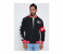 Lynk LY10037 Printed Bomber Jacket For Men L - Black 1 in UAE