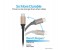 Promate UniLink-CAF USB-C to USB 3.0 Type-A Data and Charging Cable - Gold 10 in UAE