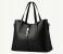 AKM AKM015 3PCS Rich Quality Womens Shoulder & Handbags - Black 4 in UAE